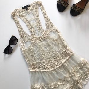 SOLD⚡️ Crochet lace top